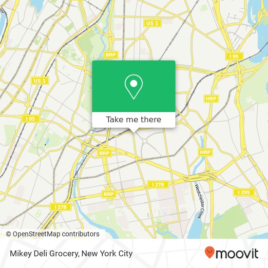 Mapa de Mikey Deli Grocery