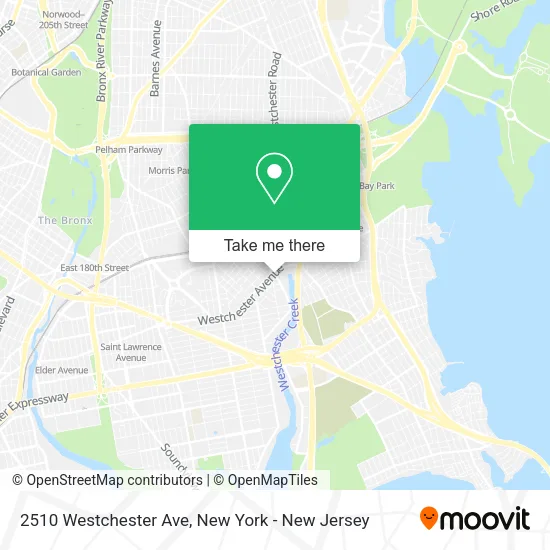 2510 Westchester Ave map