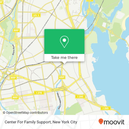 Center For Family Support map
