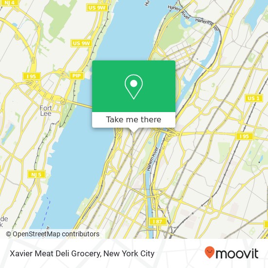 Mapa de Xavier Meat Deli Grocery