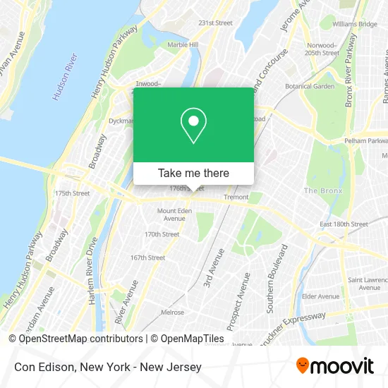 Con Edison map