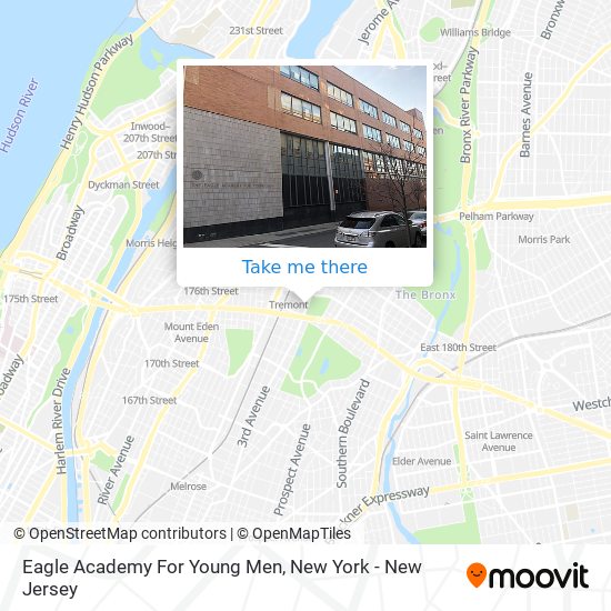 Eagle Academy For Young Men map