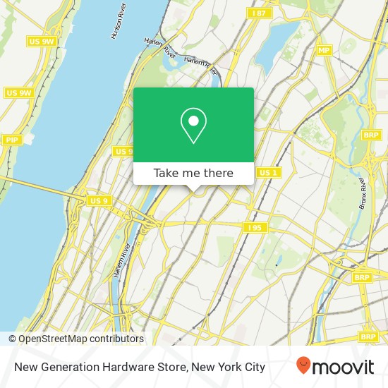 New Generation Hardware Store map