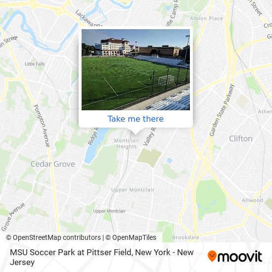 How To Get To Msu Soccer Park At Pittser Field In Little Falls Nj By Bus Train Or Subway