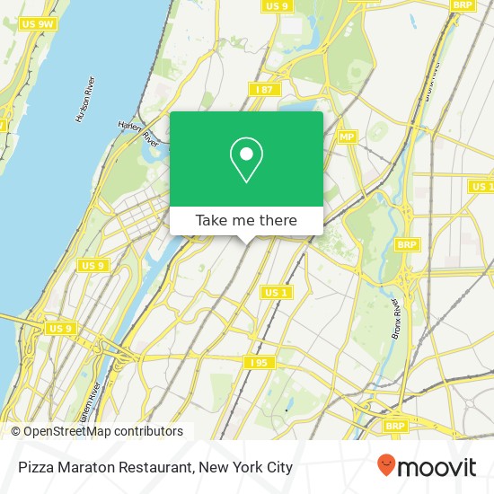 Pizza Maraton Restaurant map