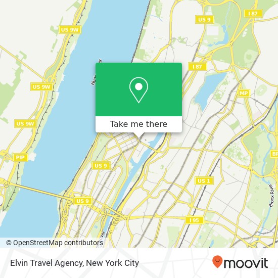 Mapa de Elvin Travel Agency