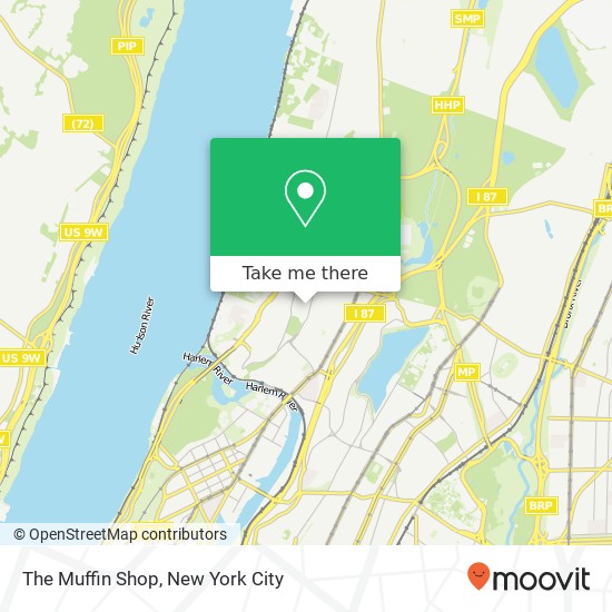 Mapa de The Muffin Shop