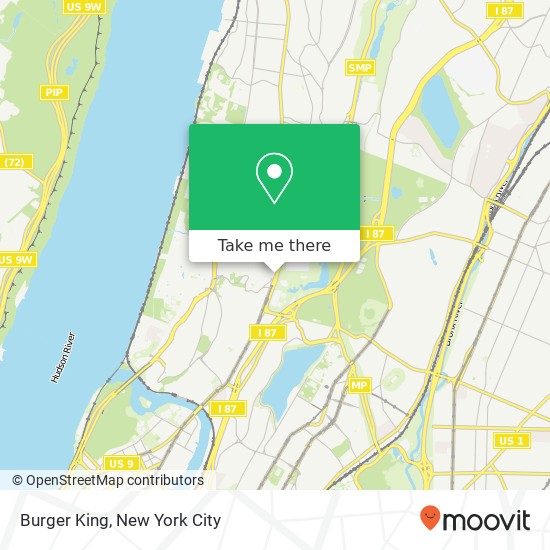 Burger King map