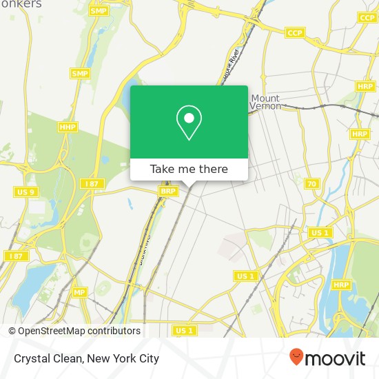 Mapa de Crystal Clean