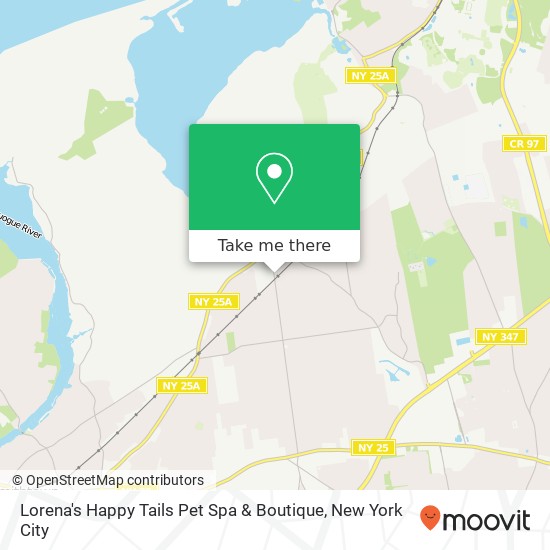 Lorena's Happy Tails Pet Spa & Boutique map