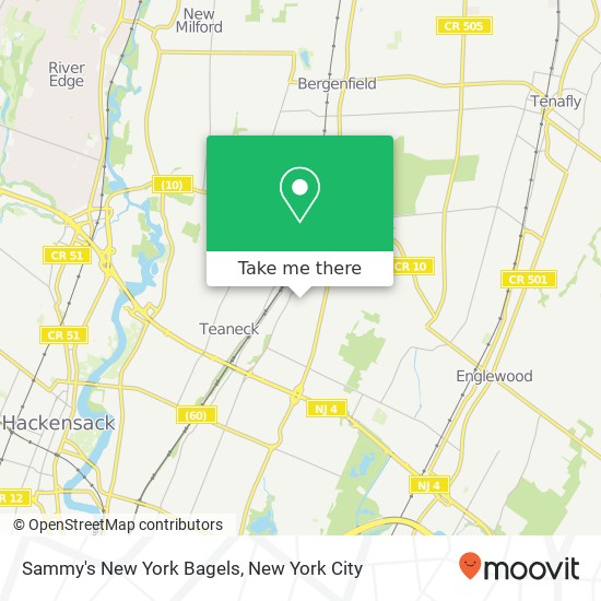 Sammy's New York Bagels map