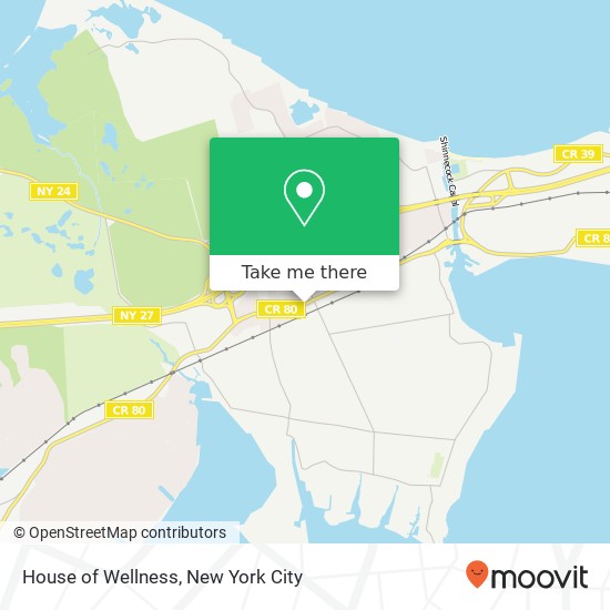 House of Wellness map