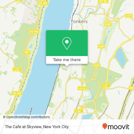 Mapa de The Cafe at Skyview