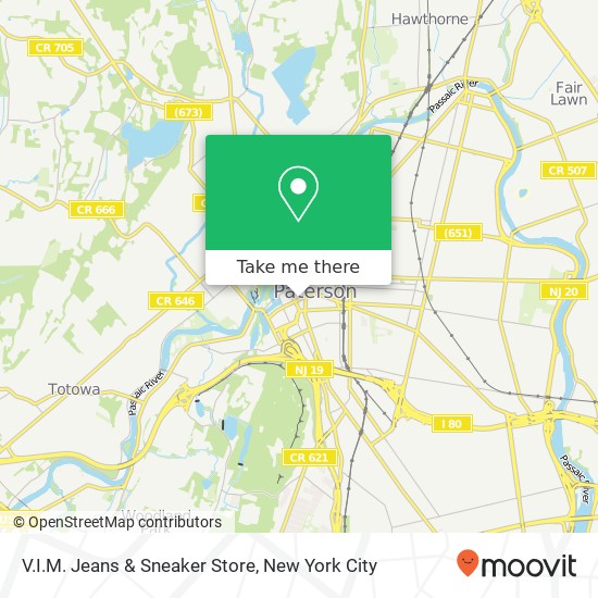 V.I.M. Jeans & Sneaker Store map