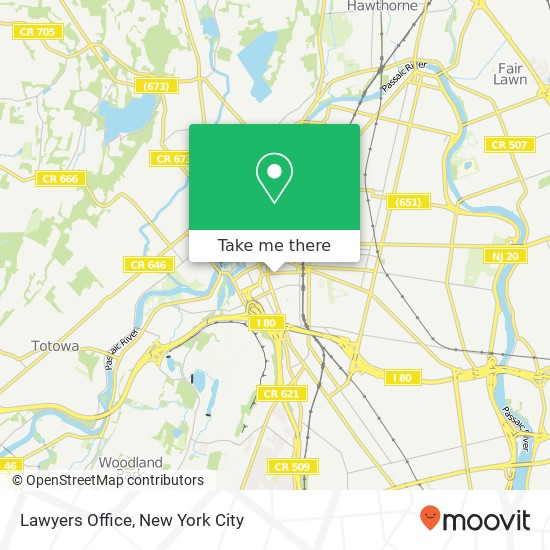 Lawyers Office map