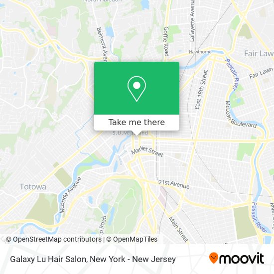 How to get to Galaxy Lu Hair Salon in Paterson, Nj by Bus, Train or Subway?