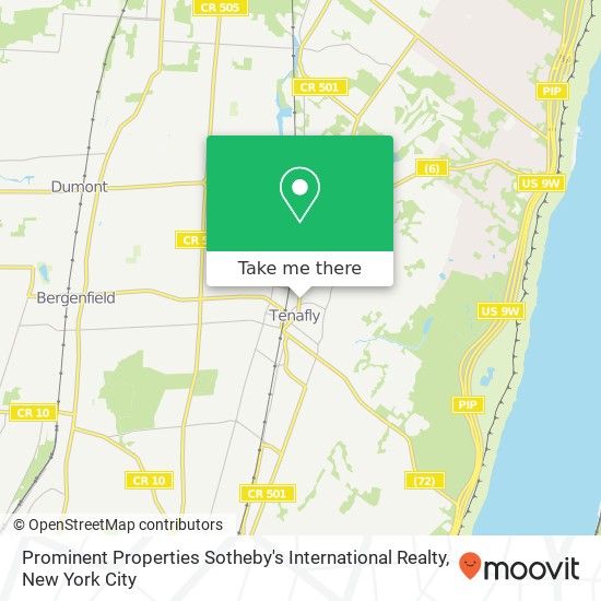 Prominent Properties Sotheby's International Realty map