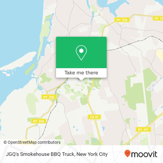 Mapa de JGQ's Smokehouse BBQ Truck