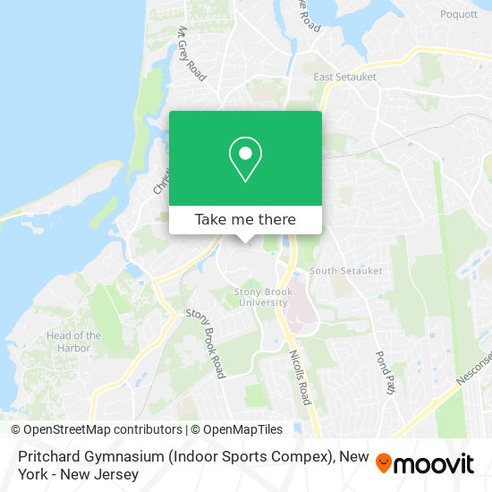 Mapa de Pritchard Gymnasium (Indoor Sports Compex)