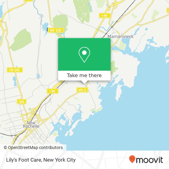 Mapa de Lily's Foot Care