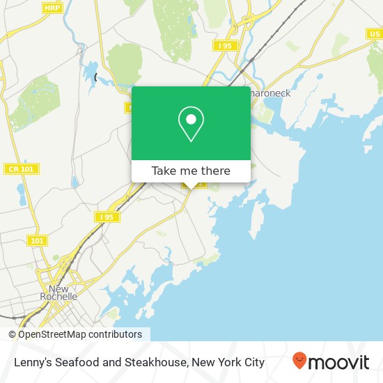 Lenny's Seafood and Steakhouse map