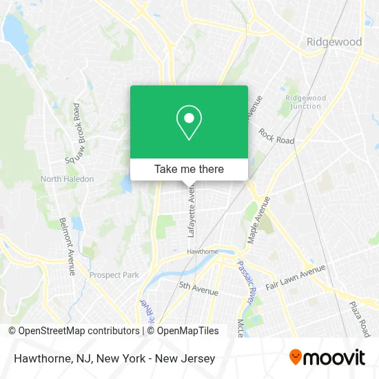 How To Get To Hawthorne NJ By Bus Or Train