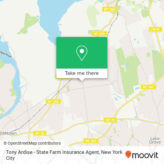 Tony Ardise - State Farm Insurance Agent map