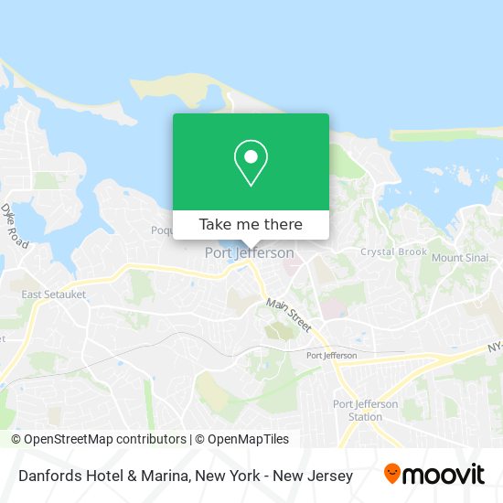 Danfords Hotel & Marina map