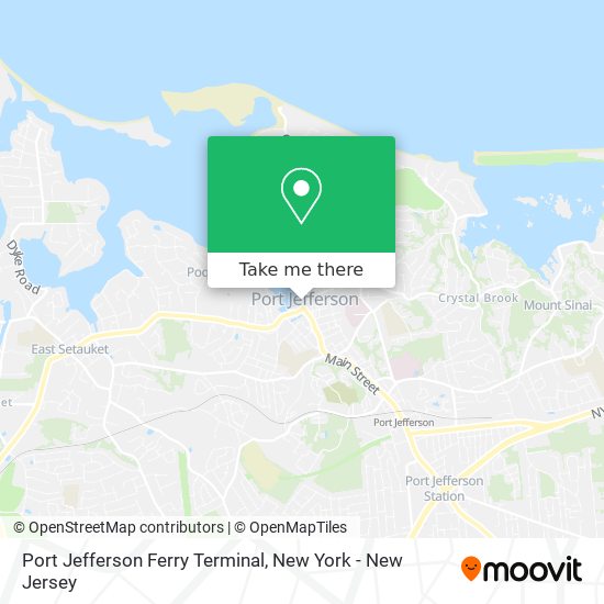 Mapa de Port Jefferson Ferry Terminal