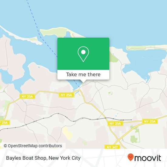 Mapa de Bayles Boat Shop