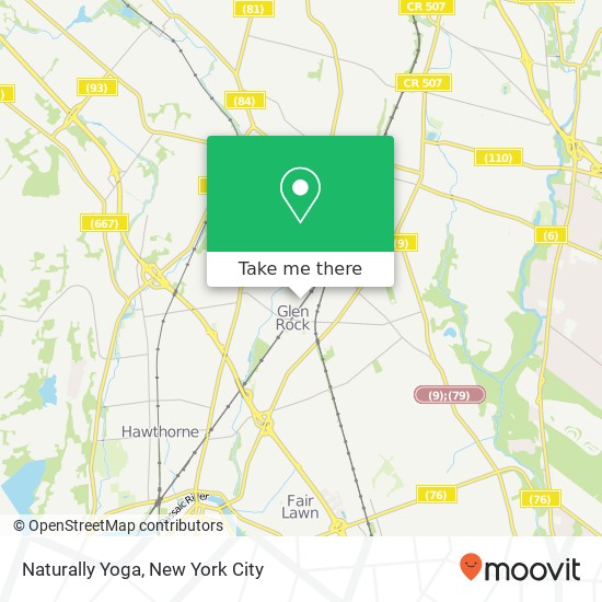 Mapa de Naturally Yoga