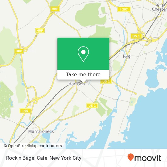 Mapa de Rock'n Bagel Cafe