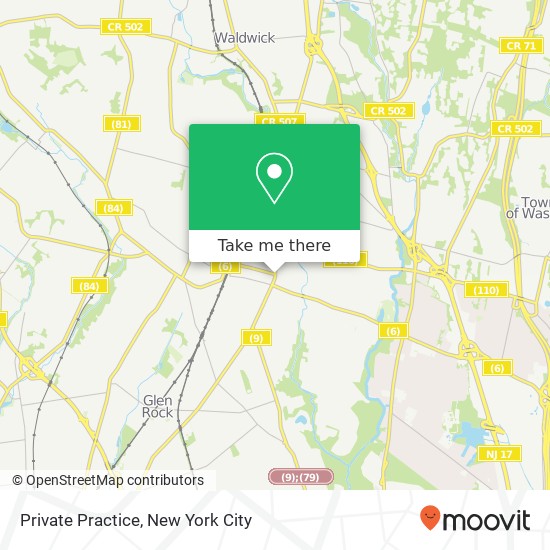 Mapa de Private Practice