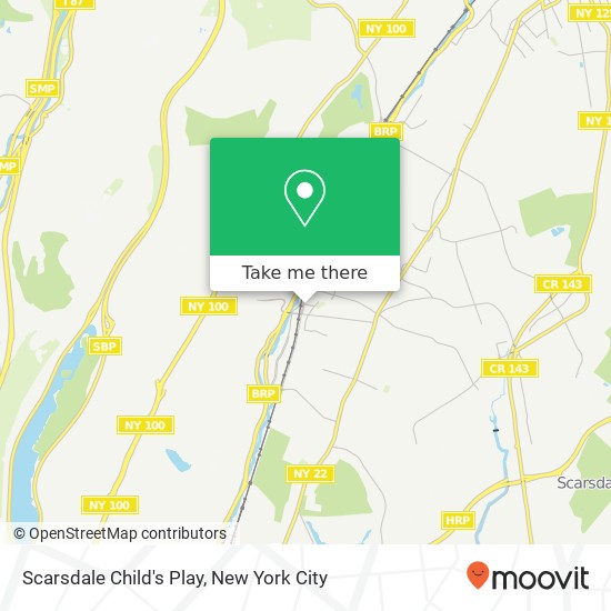 Scarsdale Child's Play map