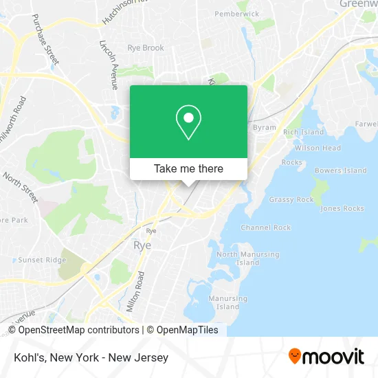 Kohl's map