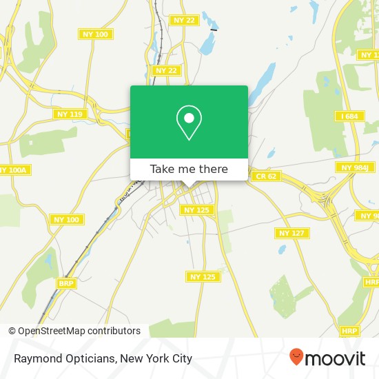 Raymond Opticians map
