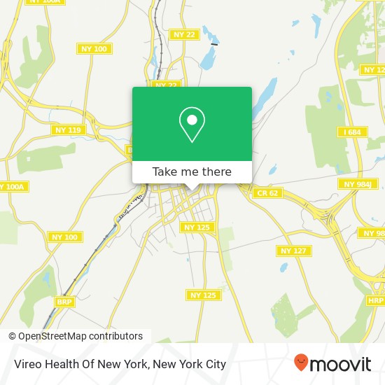 Vireo Health Of New York map