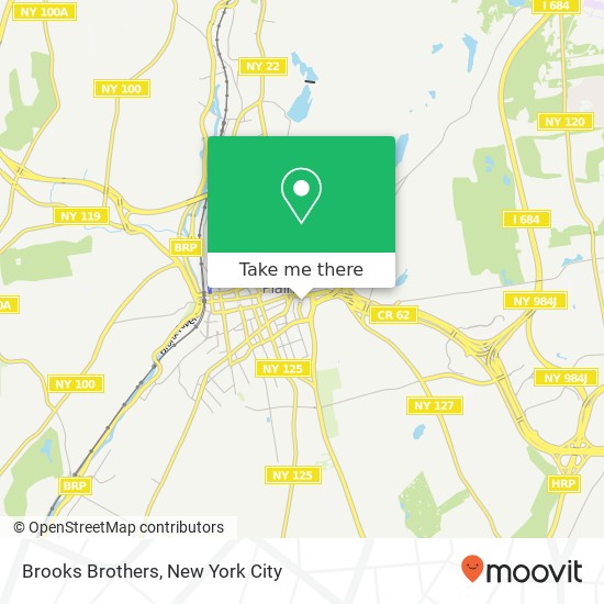 Mapa de Brooks Brothers