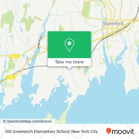 Mapa de Old Greenwich Elementary School