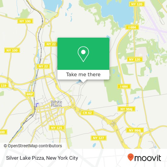 Mapa de Silver Lake Pizza