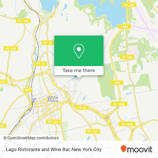 Mapa de Lago Ristorante and Wine Bar
