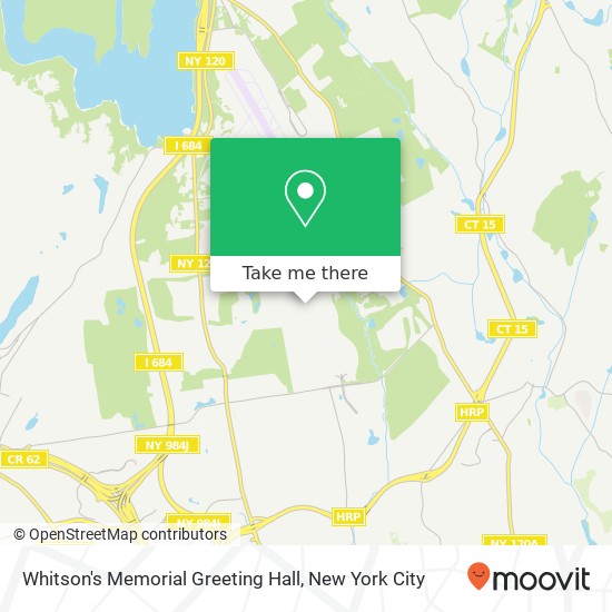 Mapa de Whitson's Memorial Greeting Hall