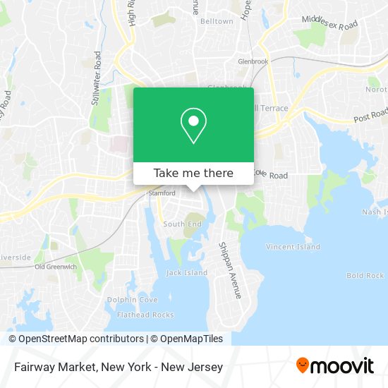 Mapa de Fairway Market