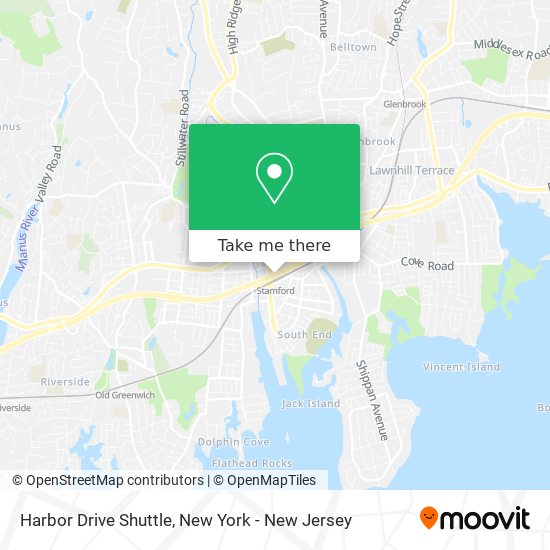 Harbor Drive Shuttle map