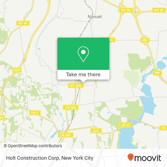 Mapa de Holt Construction Corp