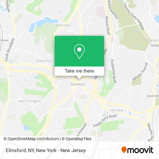 Elmsford, NY map