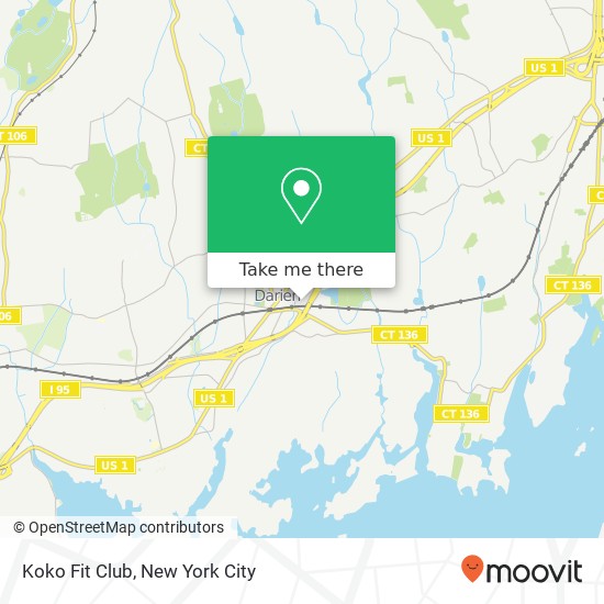 Koko Fit Club map
