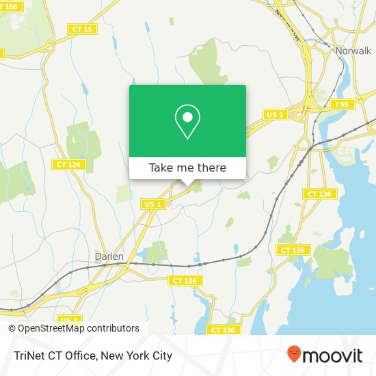 Mapa de TriNet CT Office