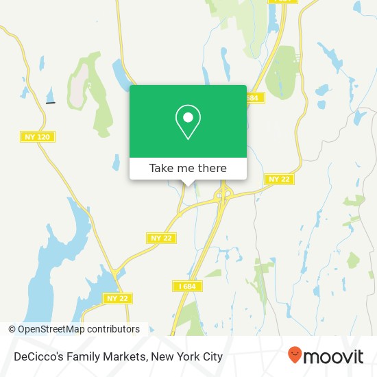 DeCicco's Family Markets map