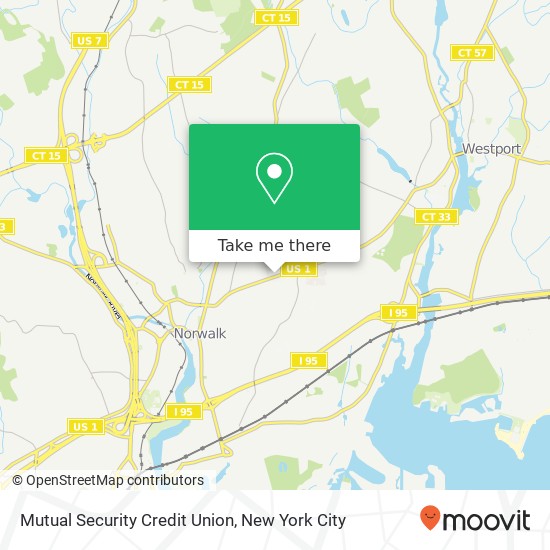 Mapa de Mutual Security Credit Union